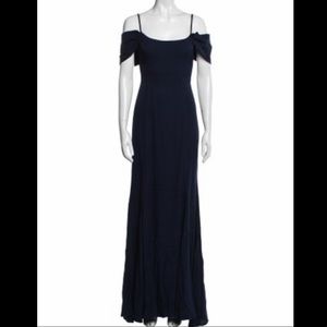 Reformation black maxi dress